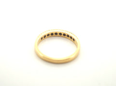 Ladies Solid 18K Yellow Gold Diamond Ring (J 1/2) - 502066