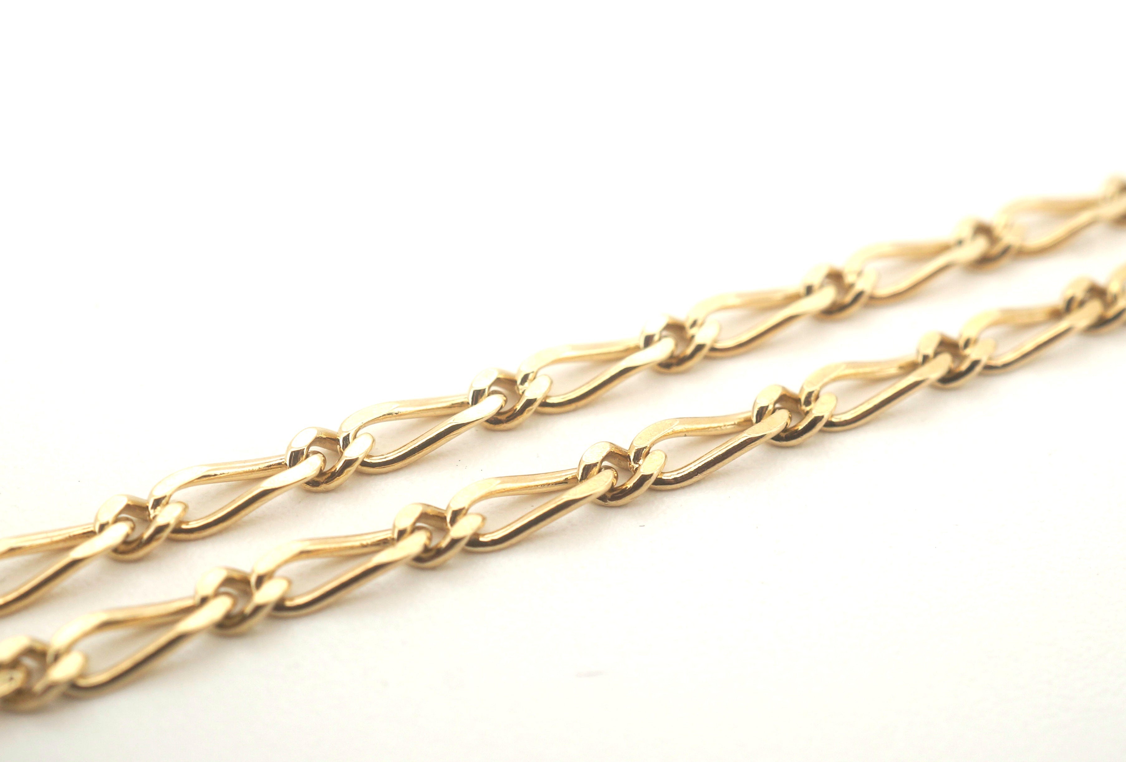 Ladies Solid 9CT Yellow Gold Heart Locket Bracelet (18cm, 3.8g) - 503818