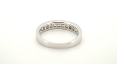 Ladies 18ct White Gold 10 Diamond Ring (Size N) - 500963