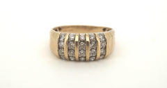Men's 9ct Yellow Gold 20 Diamond Ring (Size U) - 503302