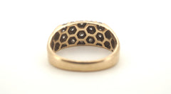 Men's 9ct Yellow Gold 20 Diamond Ring (Size U) - 503302