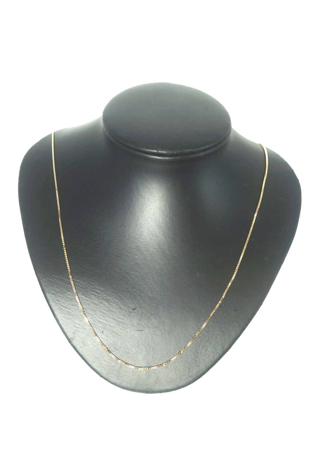 Ladies Solid 14CT Yellow Gold Box Link Neclace (65cm, 6.32g) - 505340