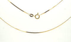 18ct Yellow Gold Serpentine Necklace (60cm) - 504684
