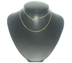 18ct Yellow Gold Serpentine Necklace (60cm) - 504684
