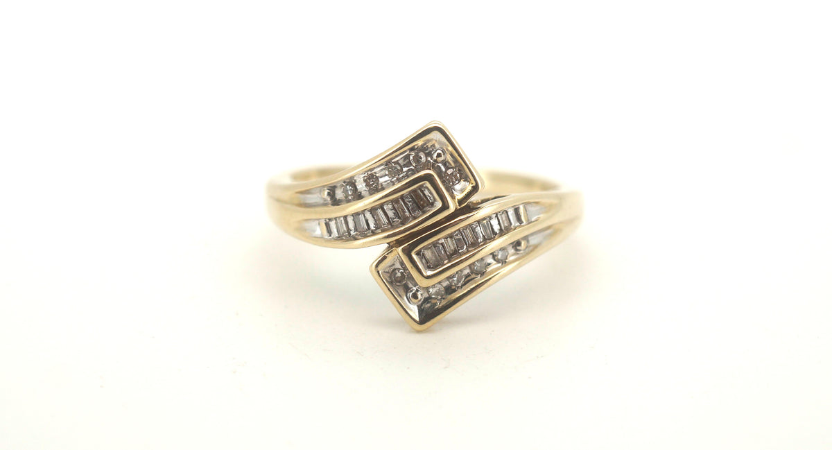 Unisex 9ct Yellow Gold Ring (Size O) - 505859