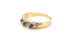 Men's 9ct Yellow Gold Ring (Size N 1/2) - 506397