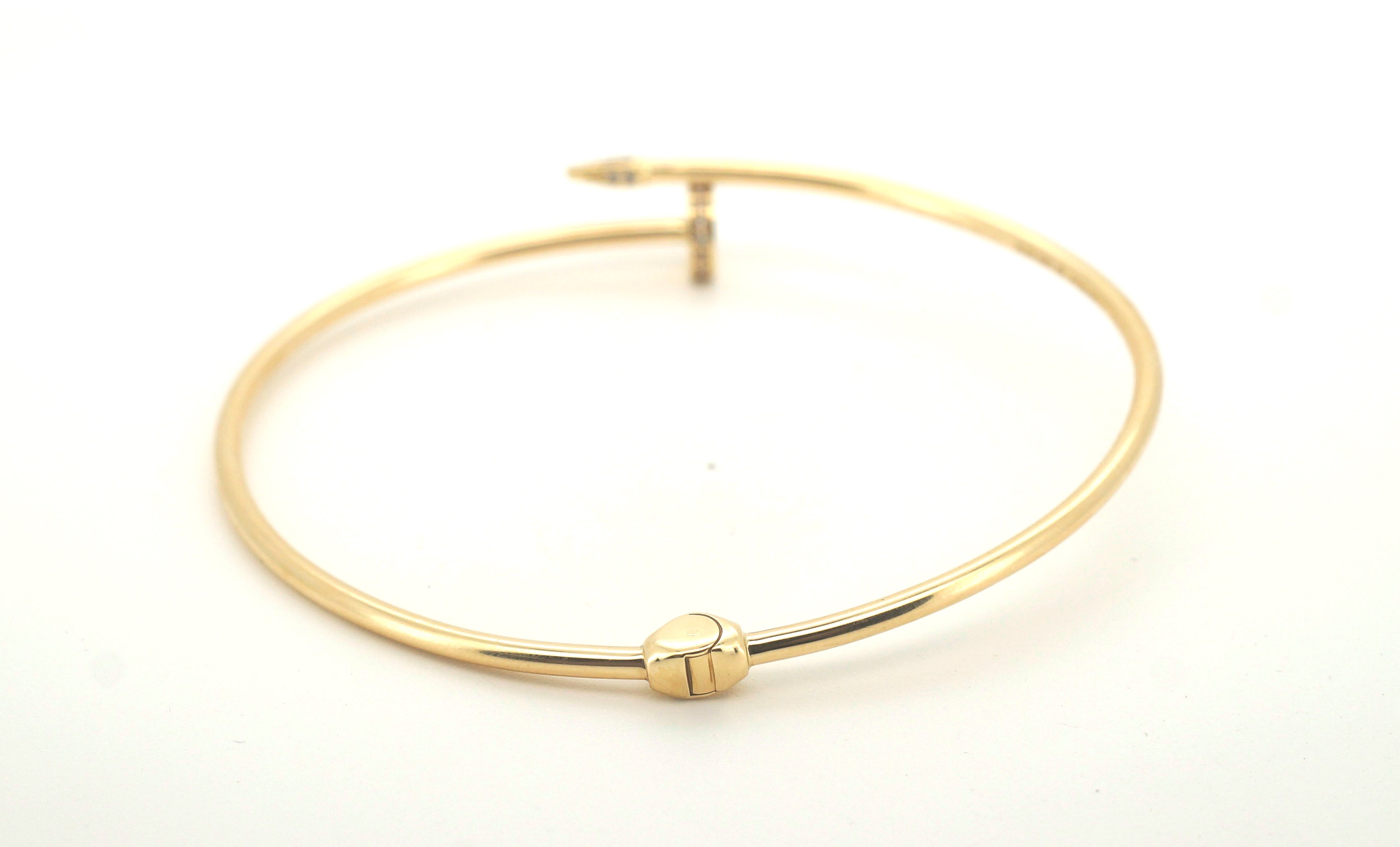 18ct Yellow Gold Bangle - 506809