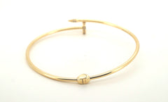 18ct Yellow Gold Bangle - 506809
