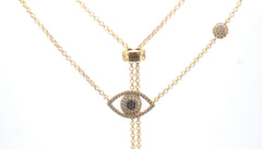 Ladie's 9ct Yellow Gold Chain Link Necklace (66cm) - 506213