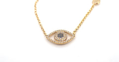 Ladie's 9ct Yellow Gold Chain Link Necklace (66cm) - 506213