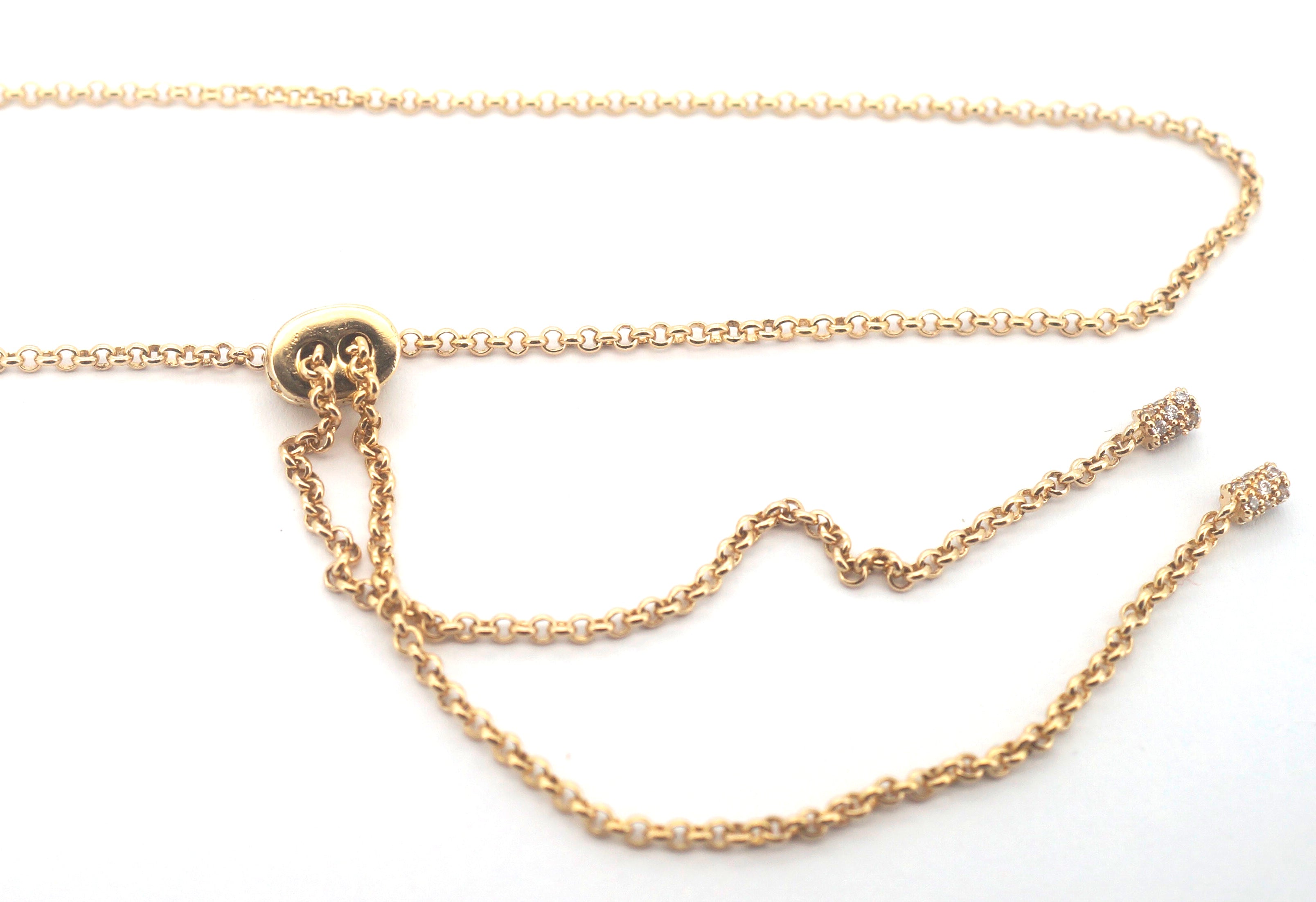 Ladie's 9ct Yellow Gold Chain Link Necklace (66cm) - 506213