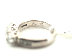 Ladies Stunning 18K White Michael Hill Gold Ring (Size J) - 254063