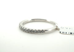 Ladies 14K White Gold Diamond Ring (Size Q) - 25580