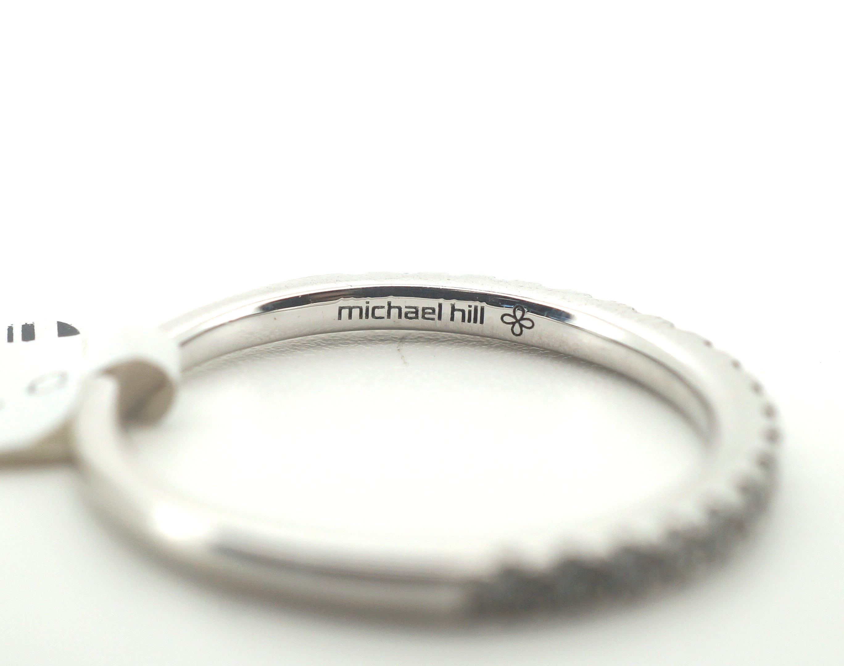 Ladies 14K White Gold Diamond Ring (Size Q) - 25580
