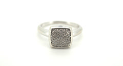 Ladies 10ct White Gold Diamond Ring (Size N) - 502831