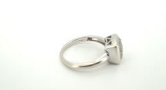 Ladies 10ct White Gold Diamond Ring (Size N) - 502831