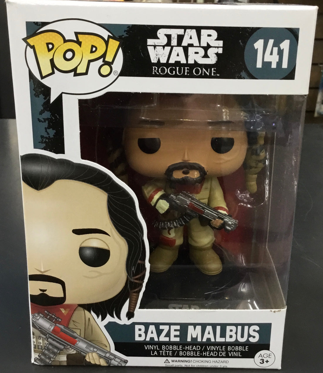 STAR WARS POP VINYL BAZE MALBUS 141 Ref#504331