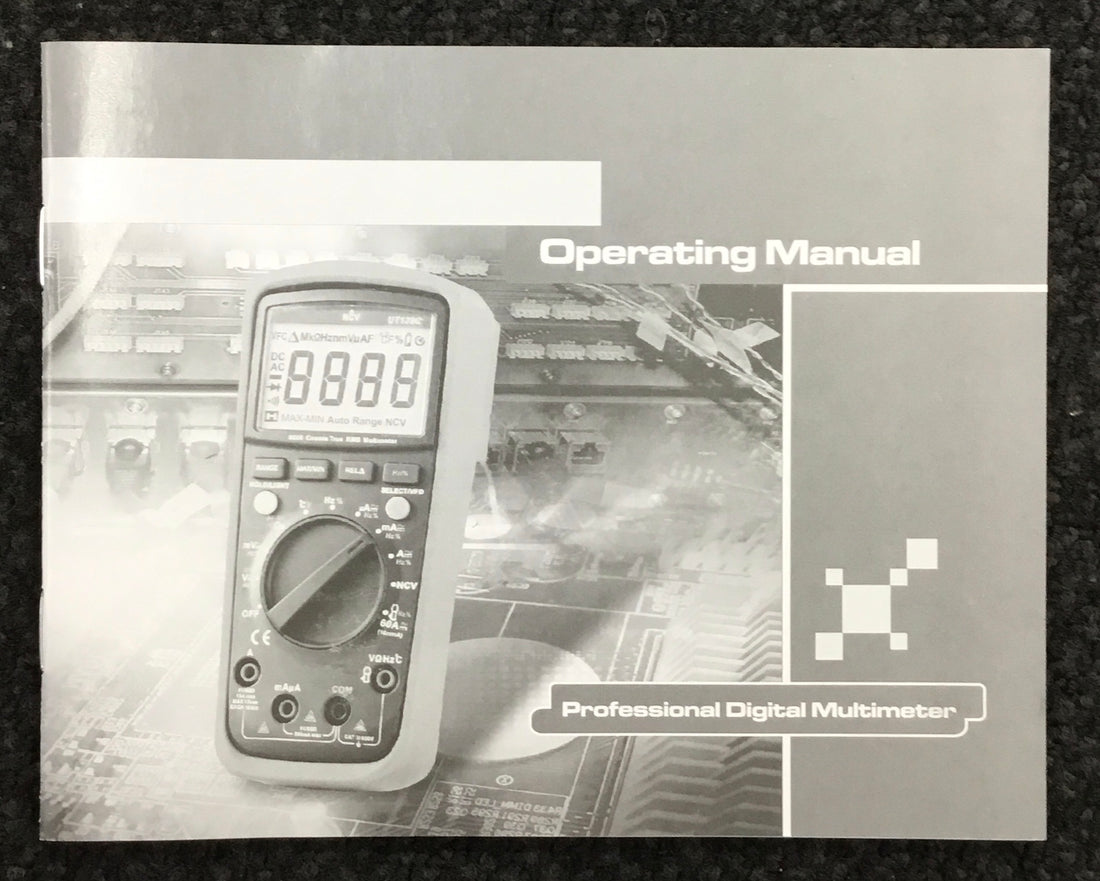 TOOLPRO PROFESSIONAL DIGITAL MULTIMETER Ref#513748