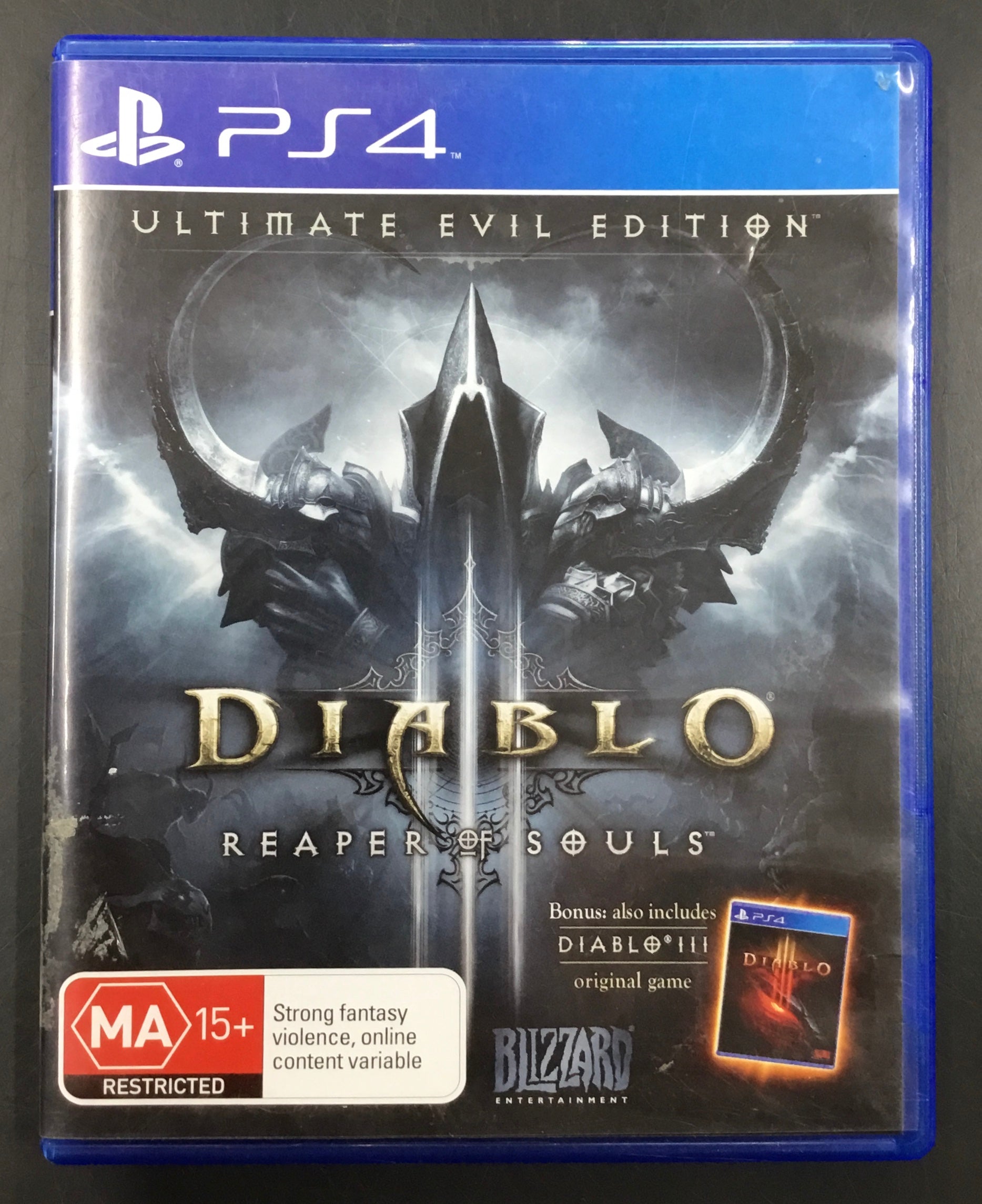 PS4 GAME DIABLO REAPER of SOULS Ref#512759