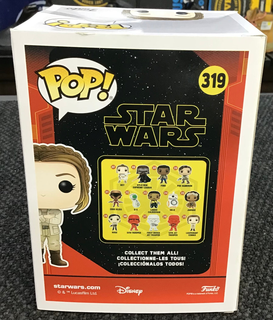 Lieutenant Connix Star Wars pop figure 319 Ref#503051