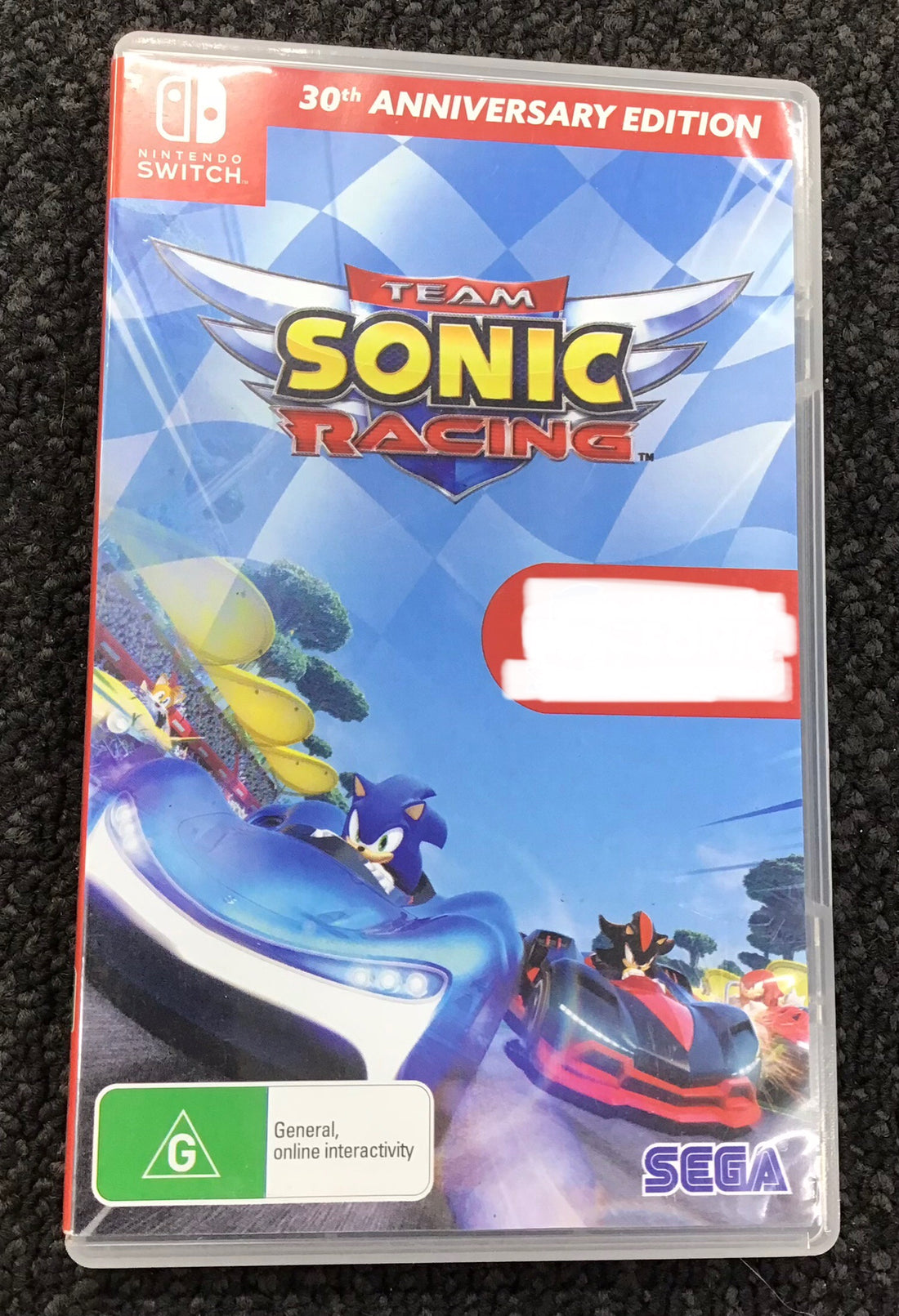 TEAM SONIC RACING SWITCH GAME
