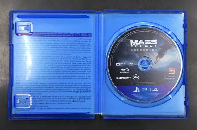 PS4 GAME MASS EFFECT ANDROMEDA Ref#507804