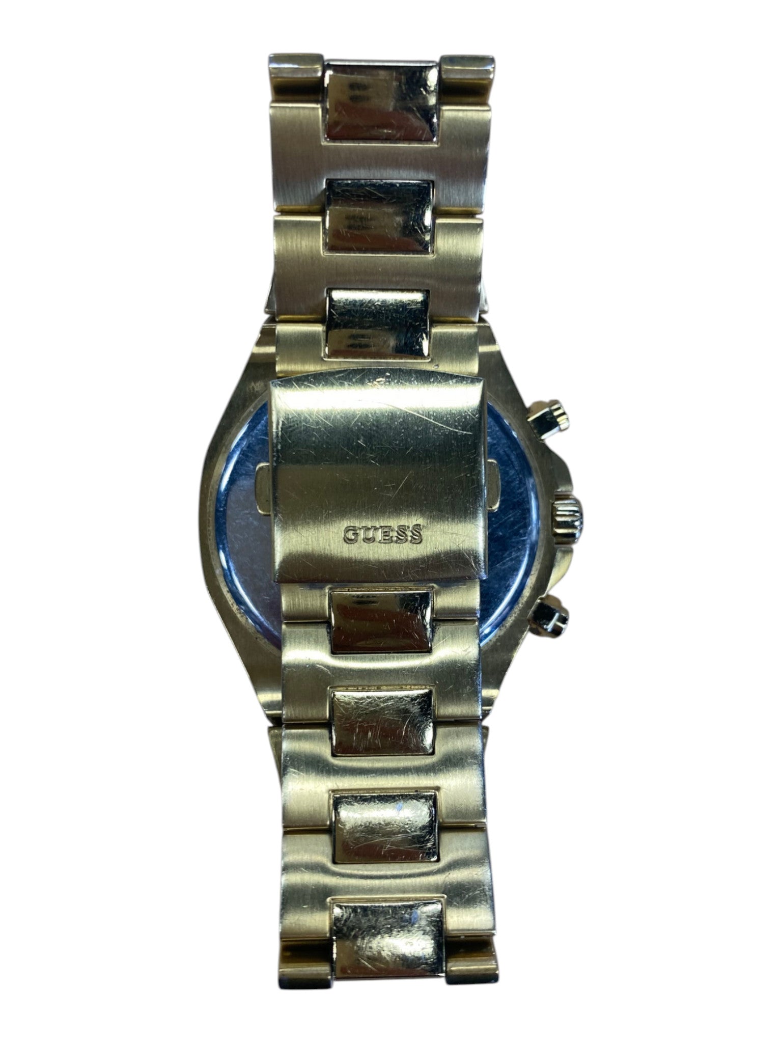 GUESS - D108310424 EQUITY STAINLESS STEEL MENS GOLD STYLE WATCH - 507062