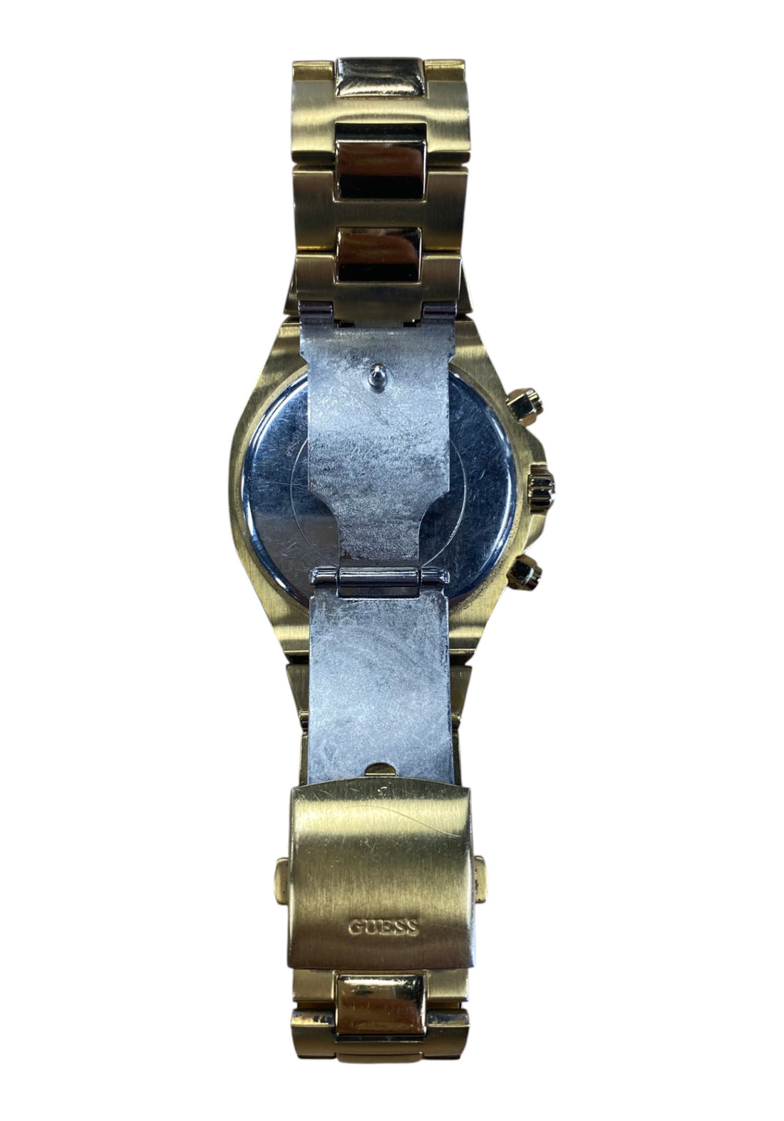 GUESS - D108310424 EQUITY STAINLESS STEEL MENS GOLD STYLE WATCH - 507062