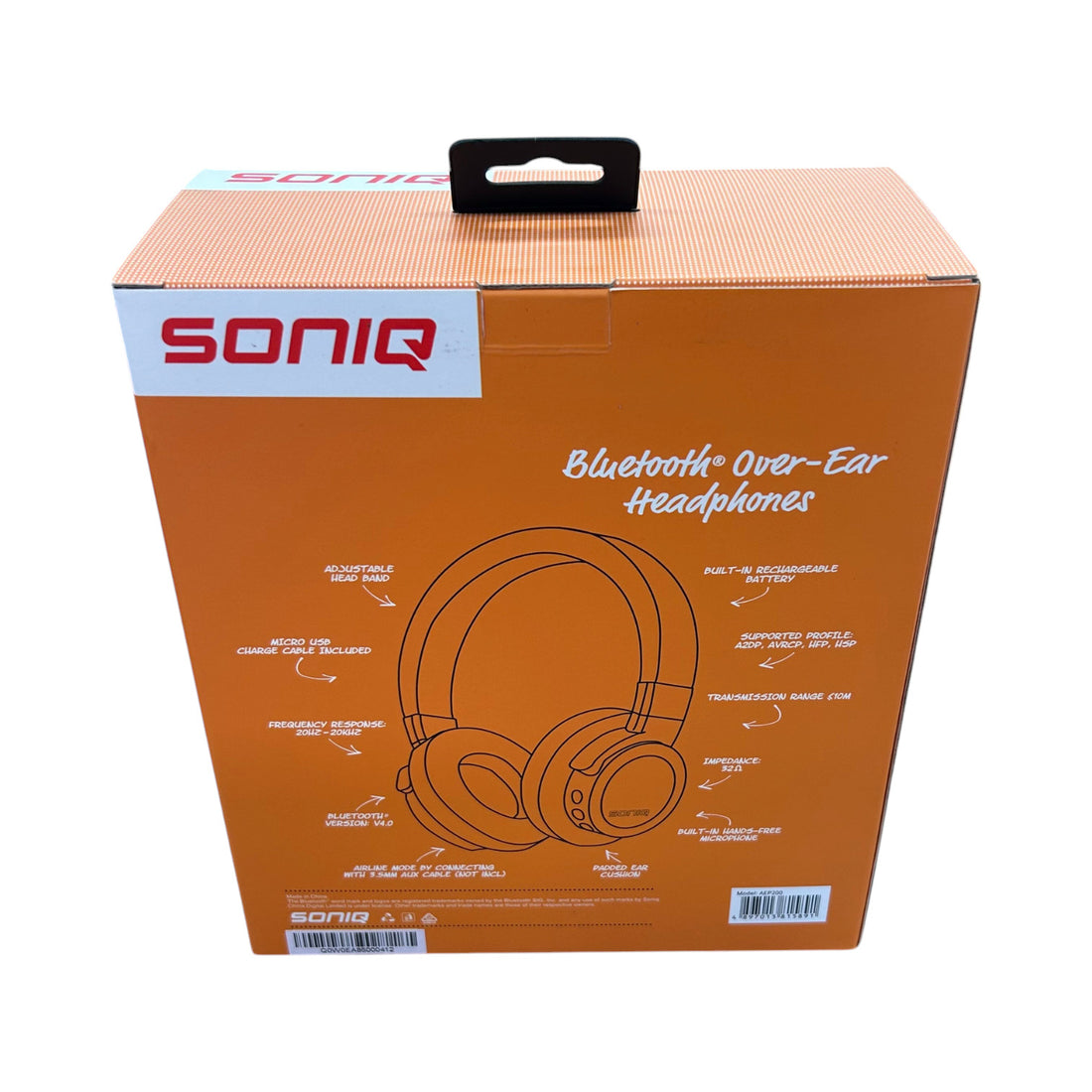 Soniq AEP200 Over-Ear Bluetooth Headphones - 500832