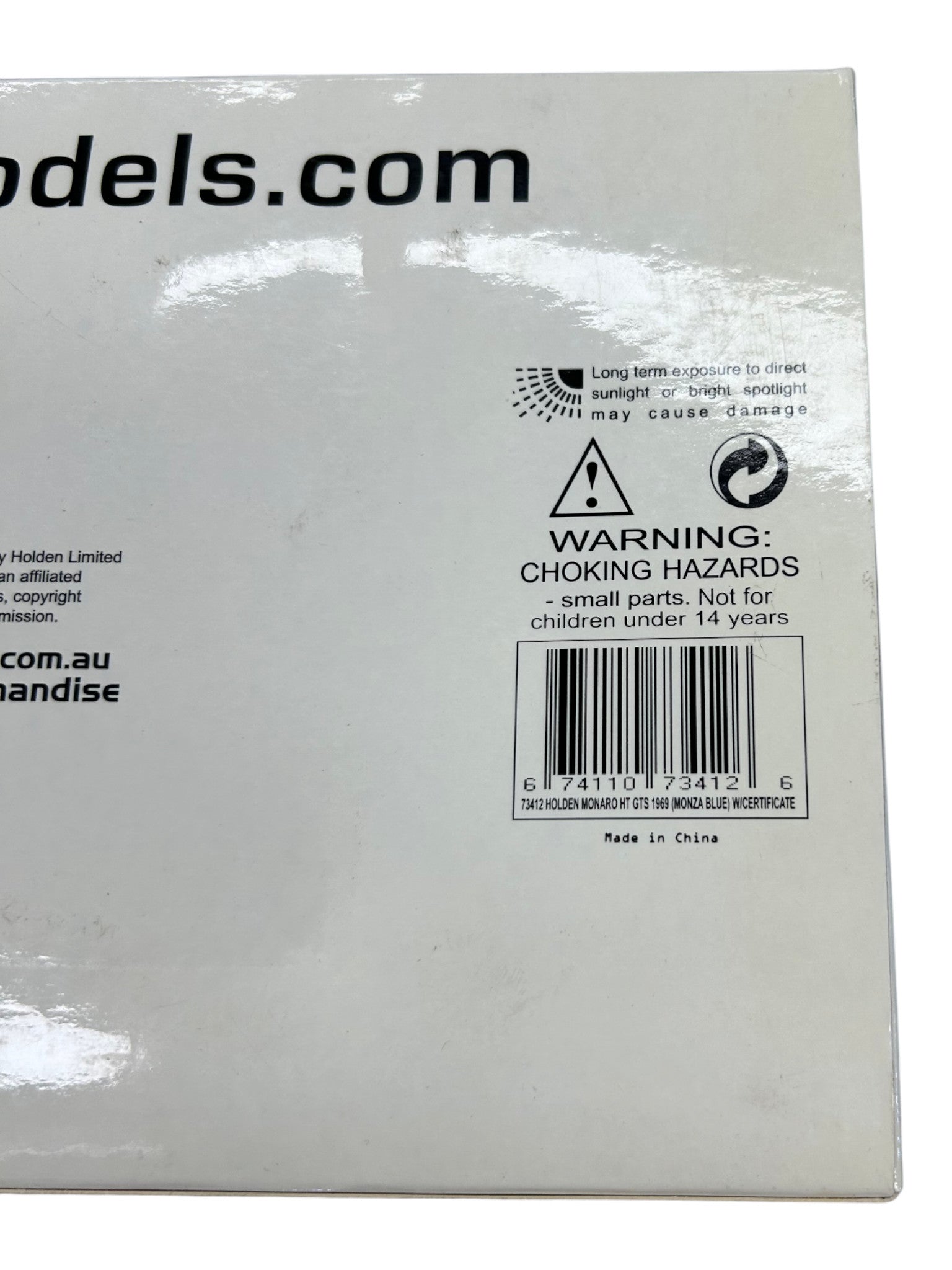 AUTOart Holden Monaro HT GTS 1969 1:18 Scale Model Car - BW 505155