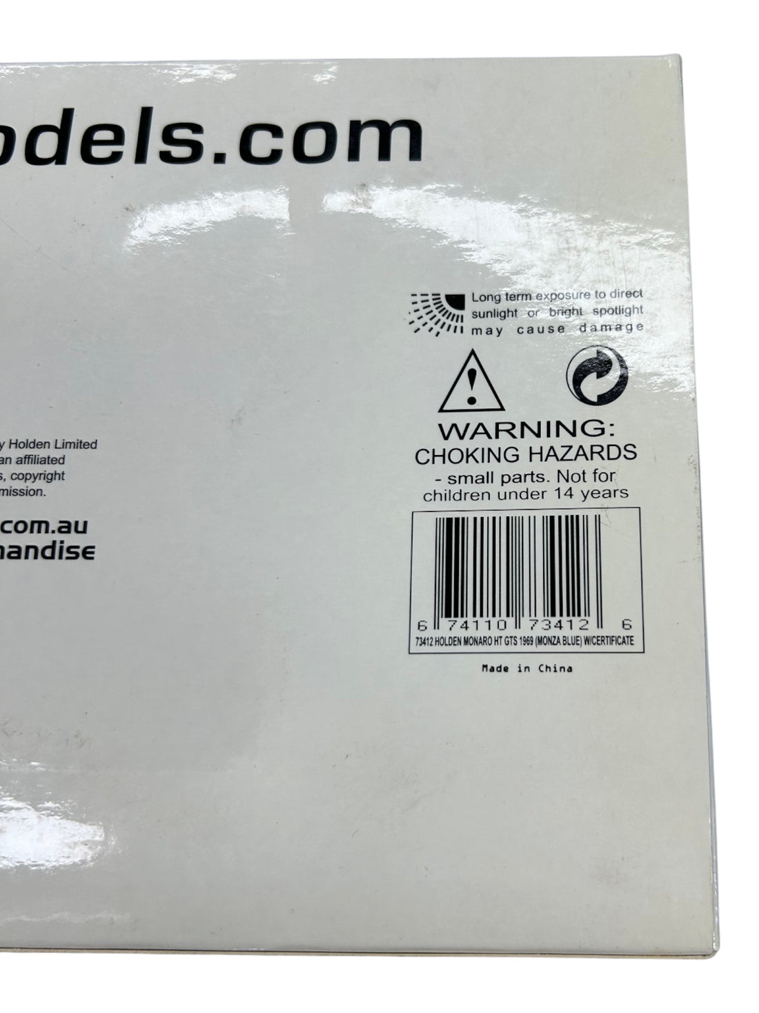 AUTOart Holden Monaro HT GTS 1969 1:18 Scale Model Car - BW 505155